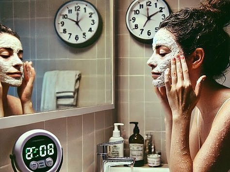 Realizar un peeling facial en casa - Tiempo de Exposición