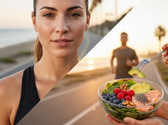 Alimentos ricos en proteínas como pescado, huevos, legumbres y frutos secos 