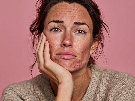 Causas hormonales del acné en adultos