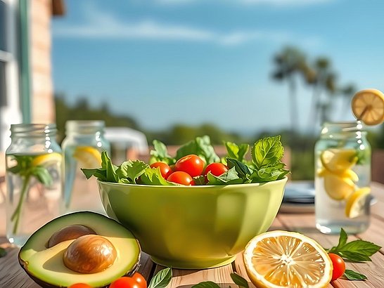 Alimentación en verano con psoriasis