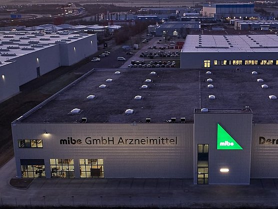 Planta de producción de mibe GmbH Arzneimittel en Leipzig/Halle